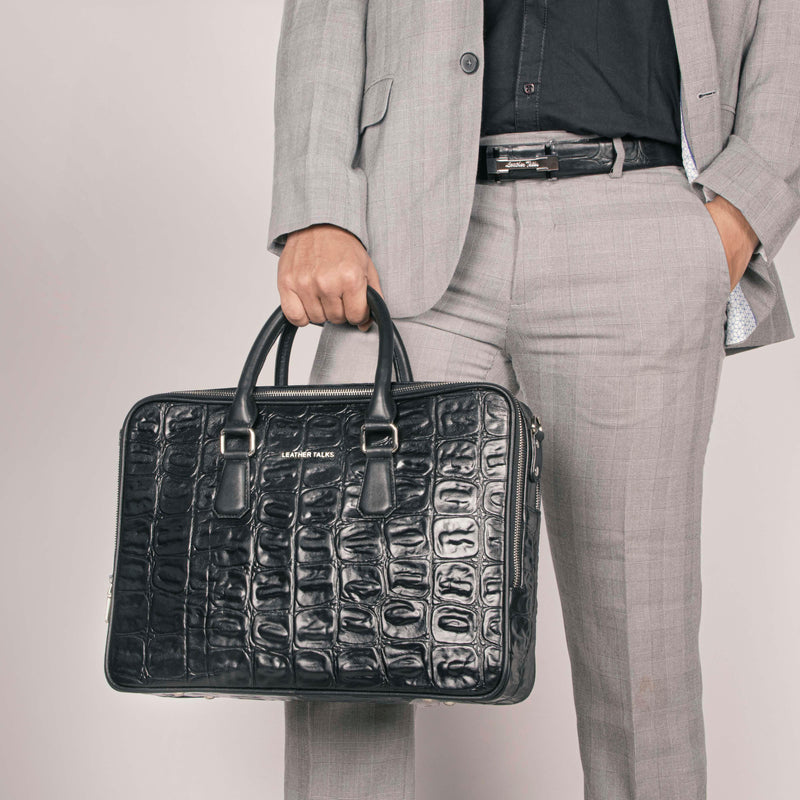 Genuine Leather Handbags for Men|Laptop bag