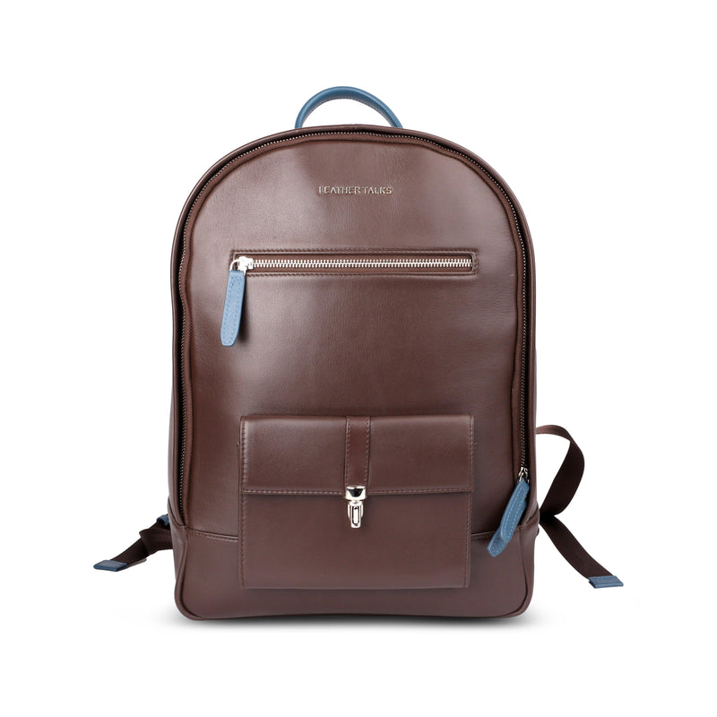 premium leather backpack for men & women