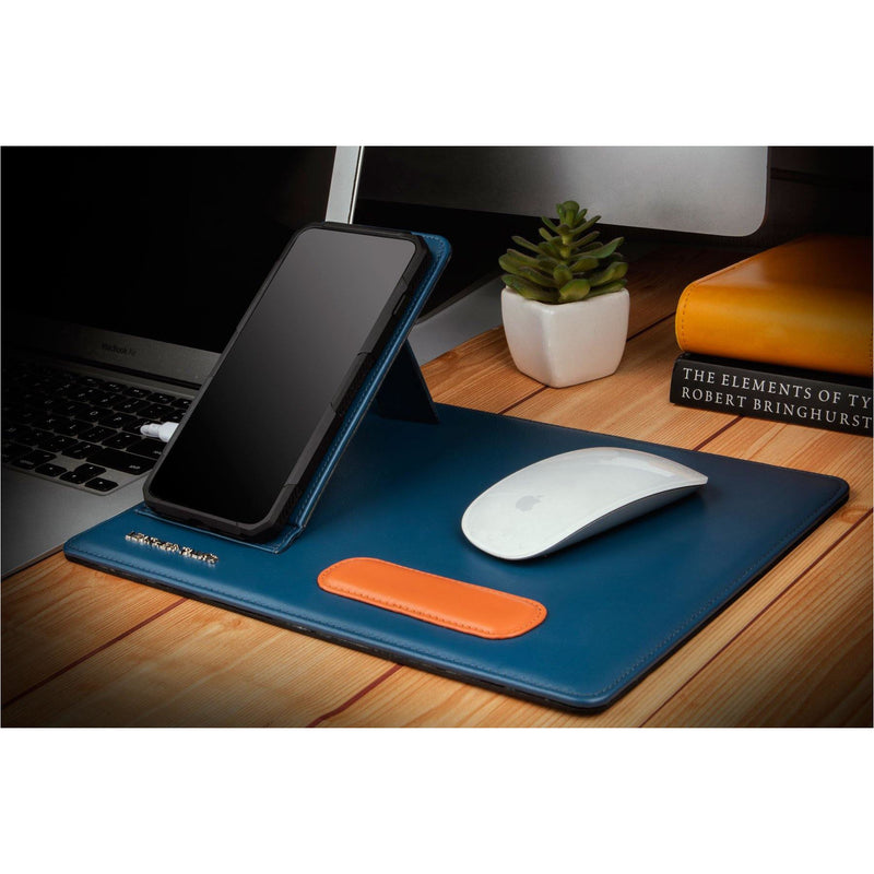 LT Smart Mouse Pad With Wireless Charging - Leather Talks 