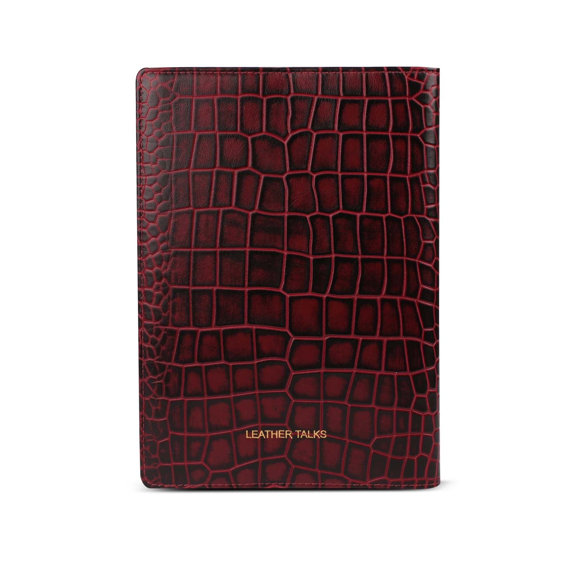 Leather coated cover