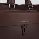 Italian Sufiano Print Loop II Laptop Bag - Leather Talks 