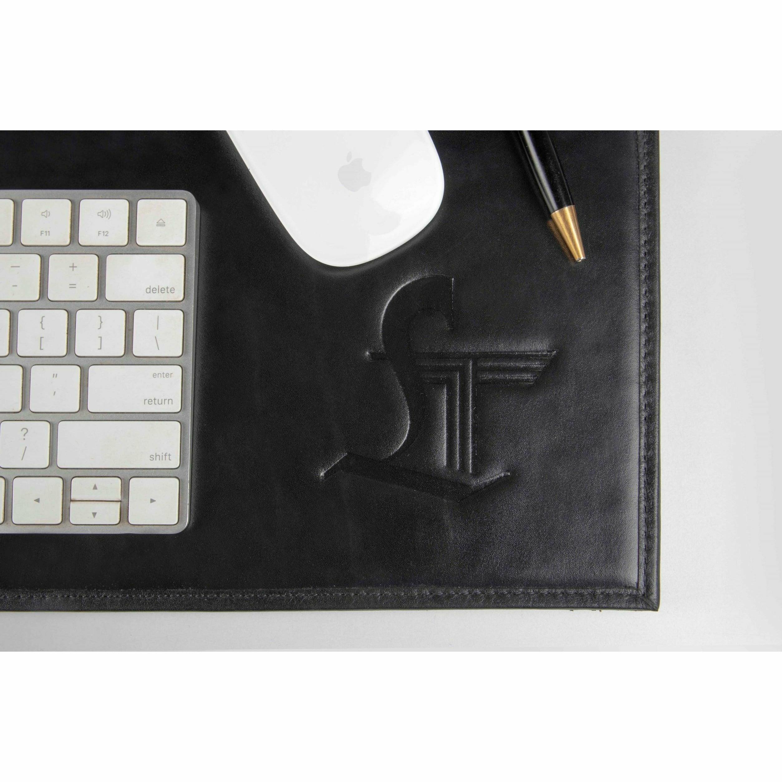 Genuine Leather Desk Blotter - Leather Talks 