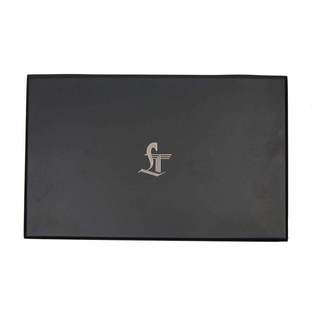 Premium Italian Sufiano Black Belt - Leather Talks 