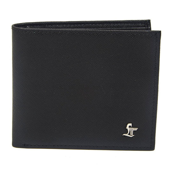 Premium Italian Sufiano Black Wallet - Leather Talks 