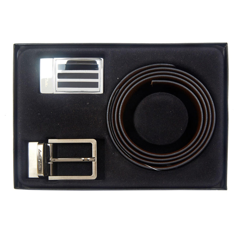 Belt With Two Buckles Gift Set - Leather Talks 