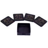 Genuine Leather Tea Coaster for Ipca Laboratories (Price on Request) - Leather Talks 