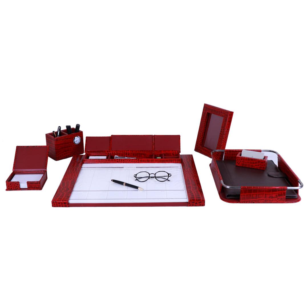 Desktop Planner Set I - Leather Talks 