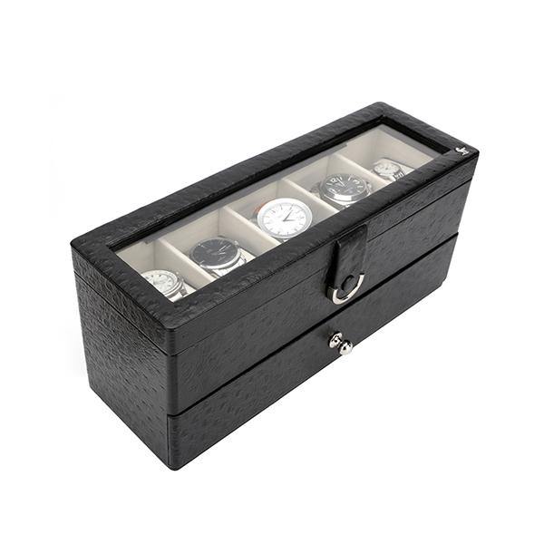 Bronx II leather Watch Box ( 10 Watches) - Leather Talks 